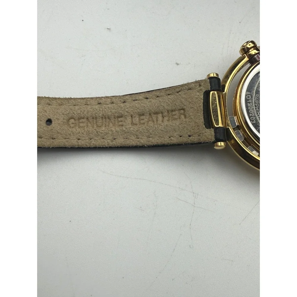 Citizen Sunrise Eco-Drive Diamond Gold Tone Watch EM0322-02Y Mother of Pearl